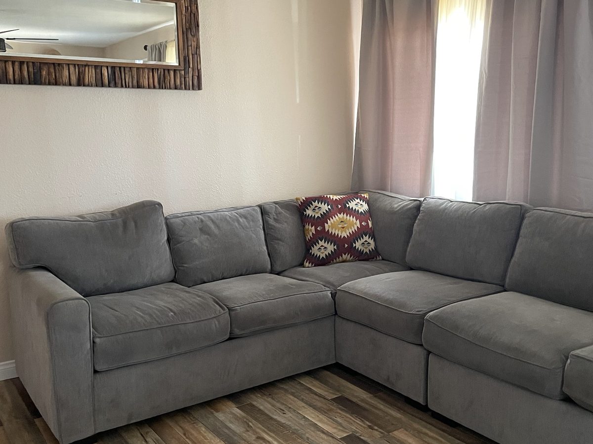 A living room recently cleaned by Magical Cleaning